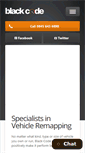 Mobile Screenshot of black-code.co.uk